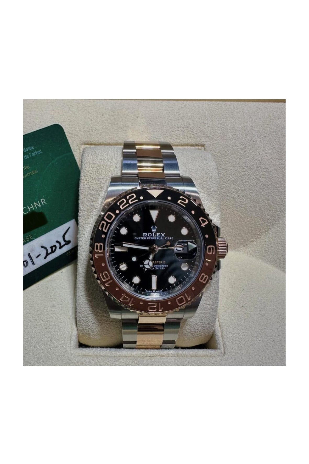 Rolex GMT-Master II Rootbeer - New Unworn 2025