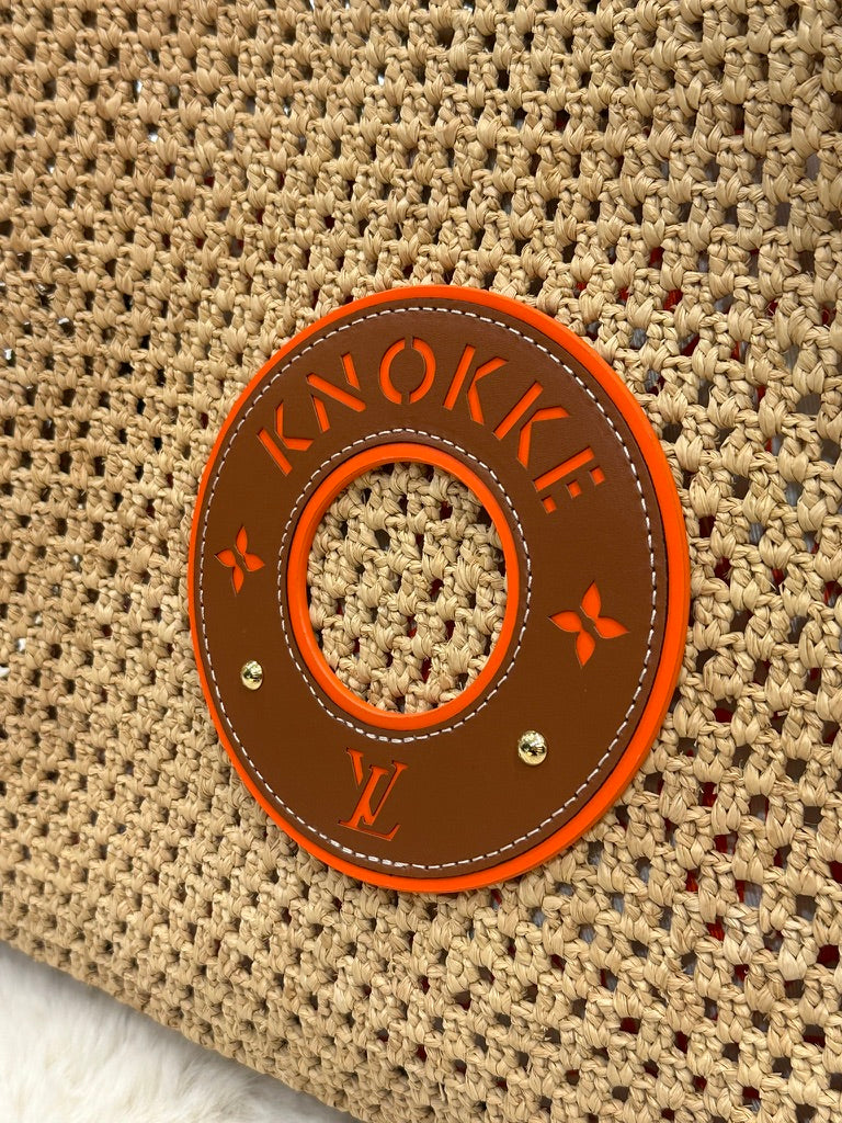 Louis Vuitton Raffia Bag Knokke Edition