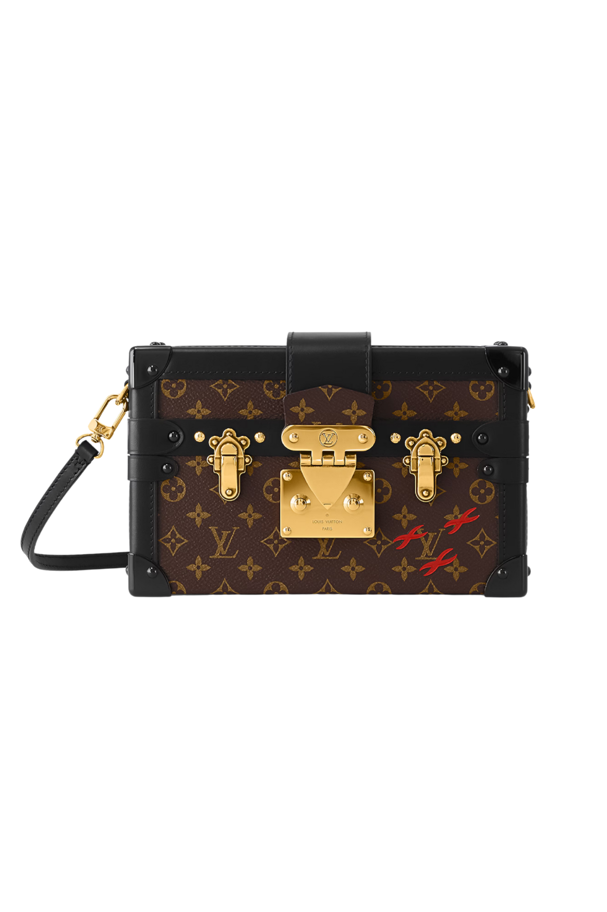 Louis Vuitton Monogram Canvas Petit Malle Clutch Bag