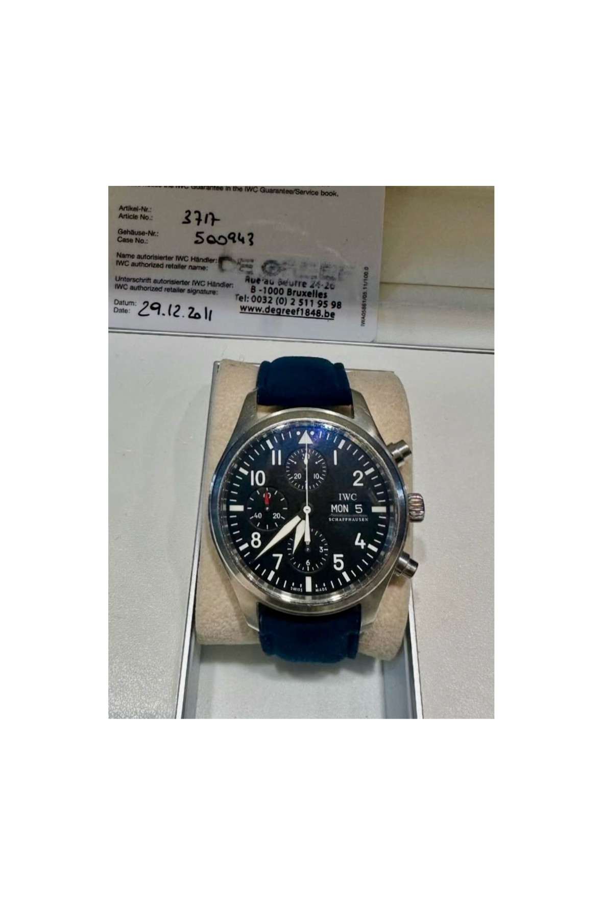 IWC Fliegeruhr Chronograph - 2011