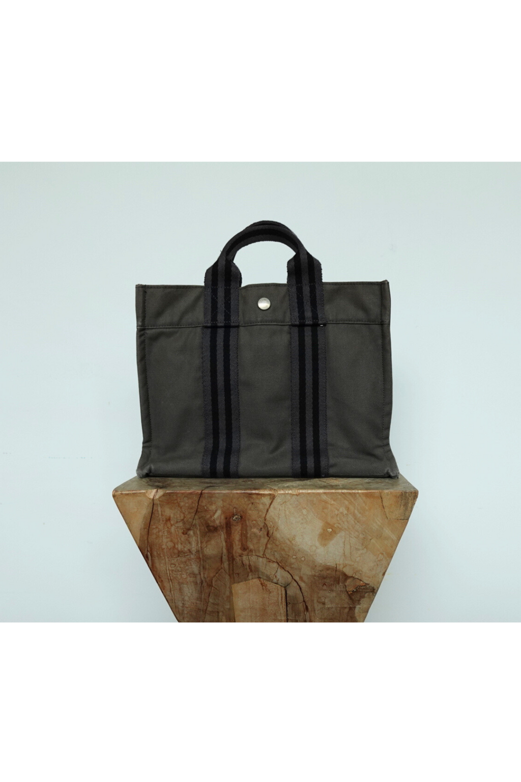 Hermès Tote Bag Fool Canvas