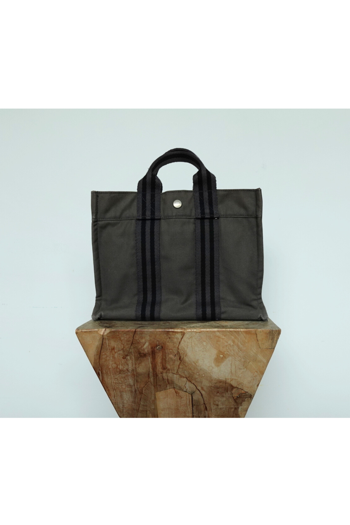 Hermès Tote Bag Fool Canvas