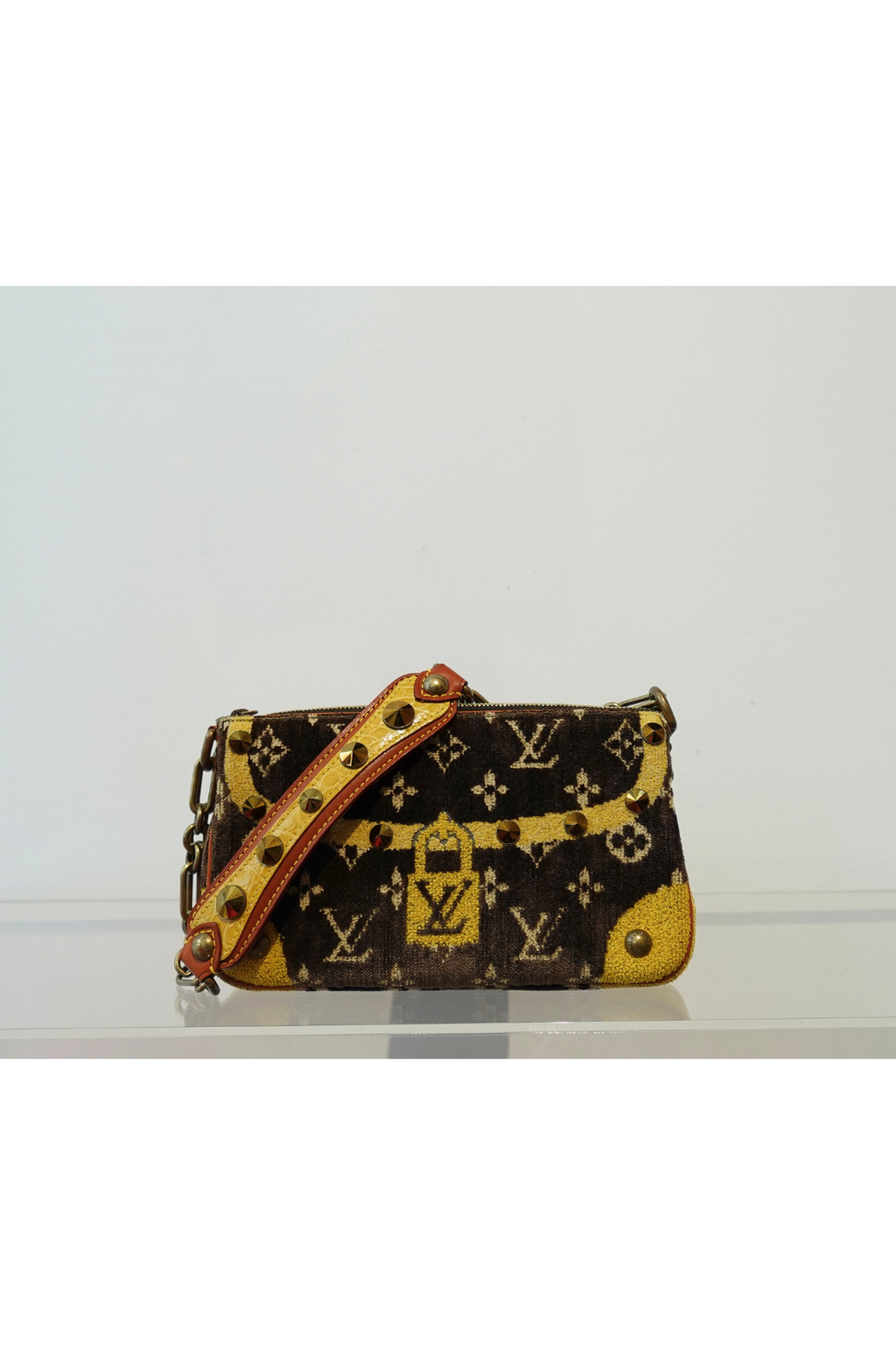 Louis Vuitton Monogram Velvet Trompe L'oeil Bag - Limited Edition