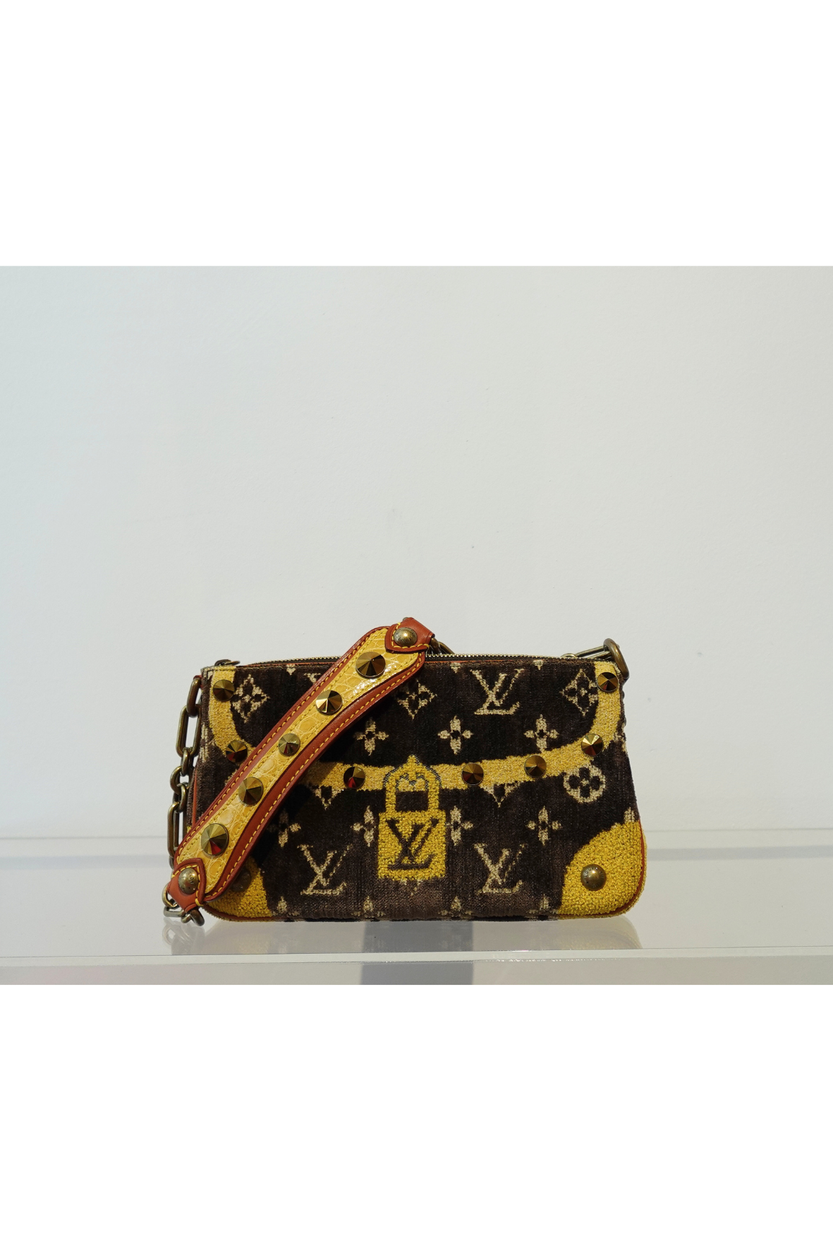 Louis Vuitton Monogram Velvet Trompe L'oeil Bag - Limited Edition