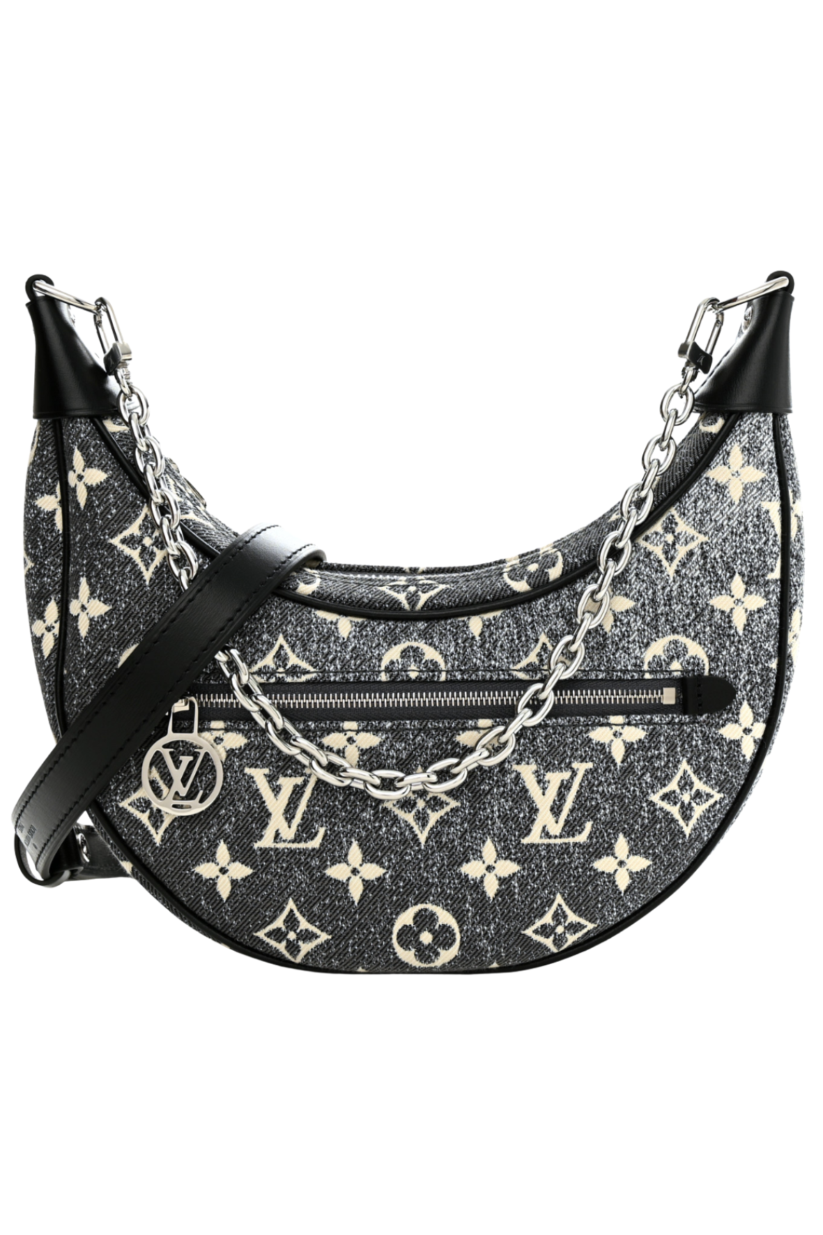 Louis Vuitton Monogram Jacquard Denim Loop Black