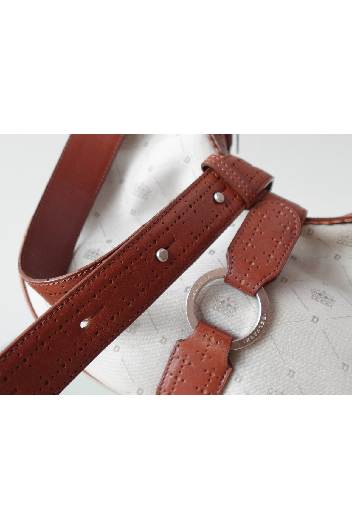 Delvaux Camille Canvas PM Bag