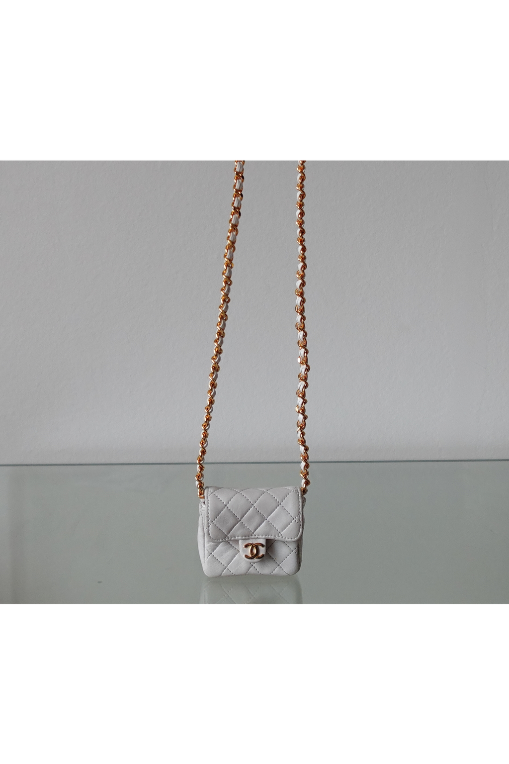 Chanel Micro Timeless White