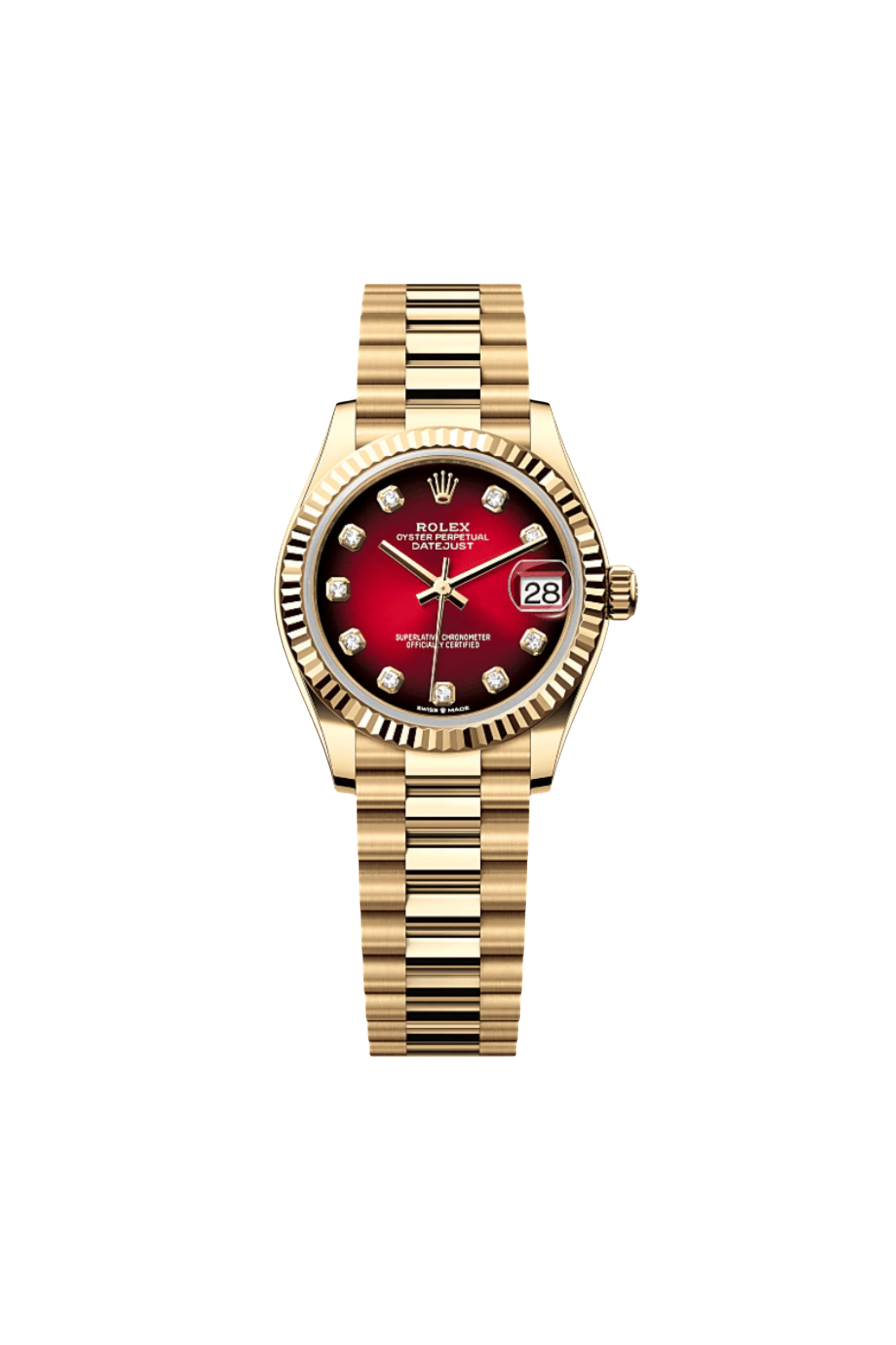Rolex Lady-Datejust Red Vignette Diamond dial - 90's
