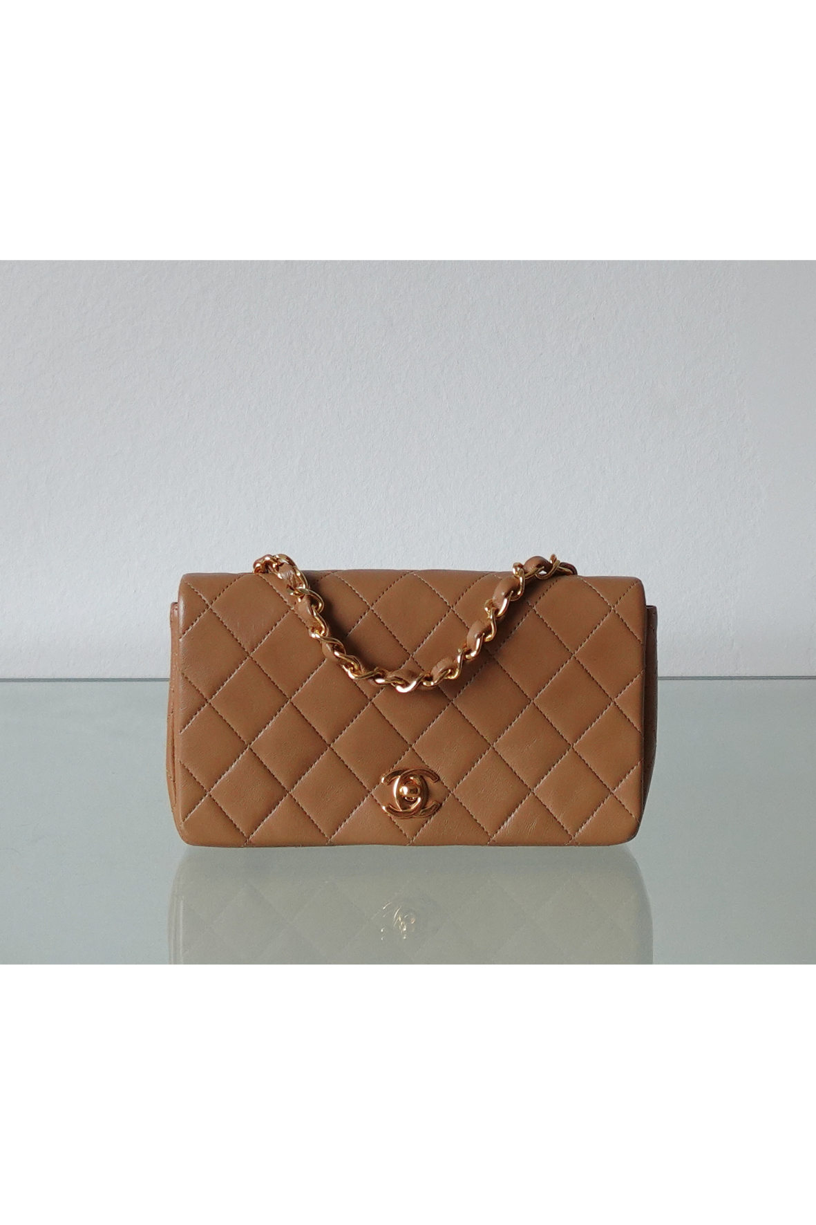 Chanel Flap Bag Camel - Vintage
