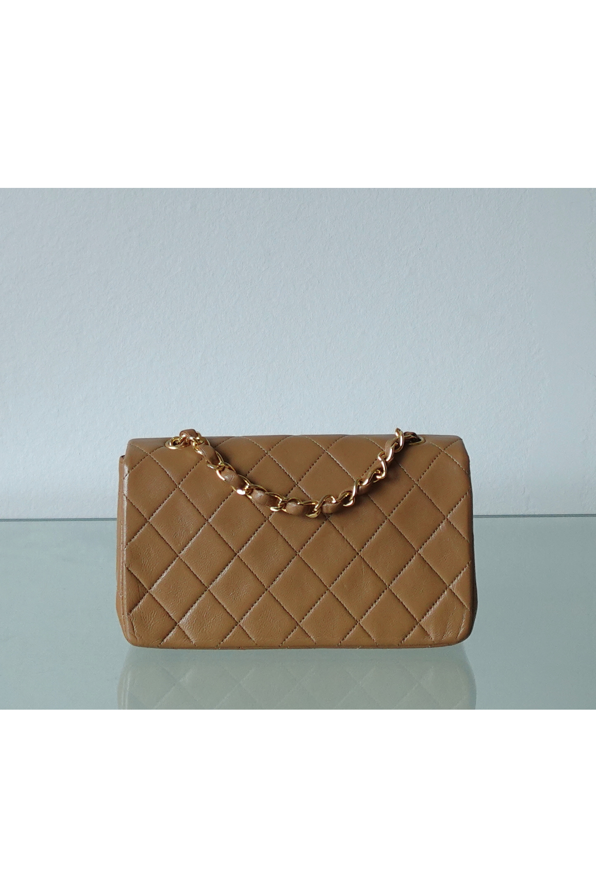 Chanel Flap Bag Camel - Vintage