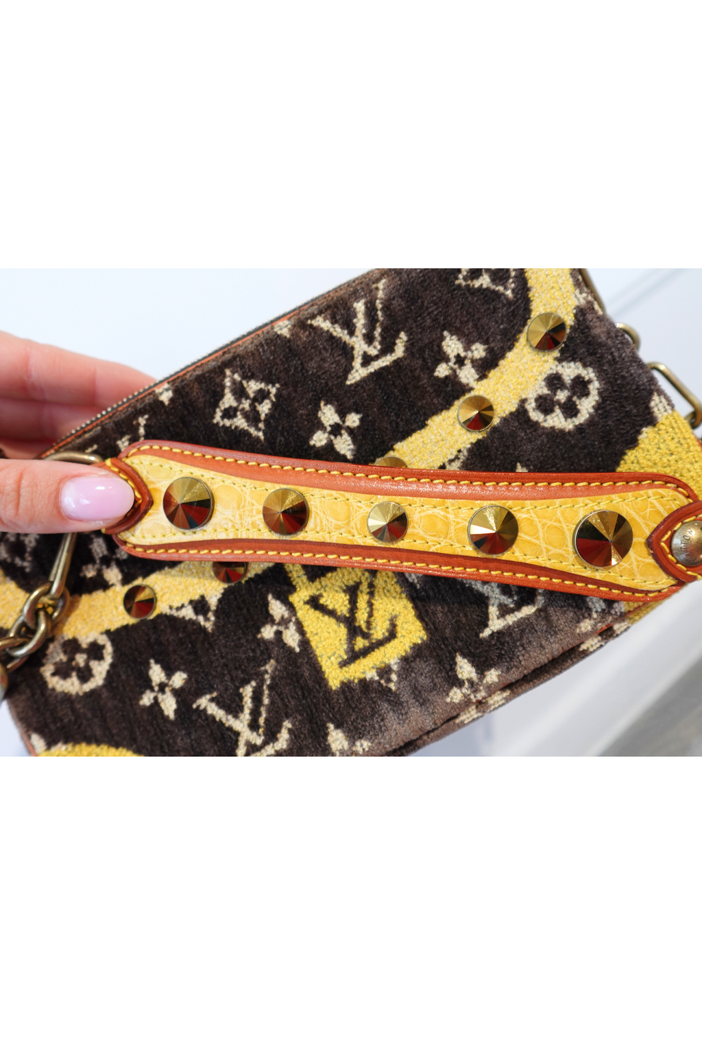 Louis Vuitton Monogram Velvet Trompe L'oeil Bag - Limited Edition