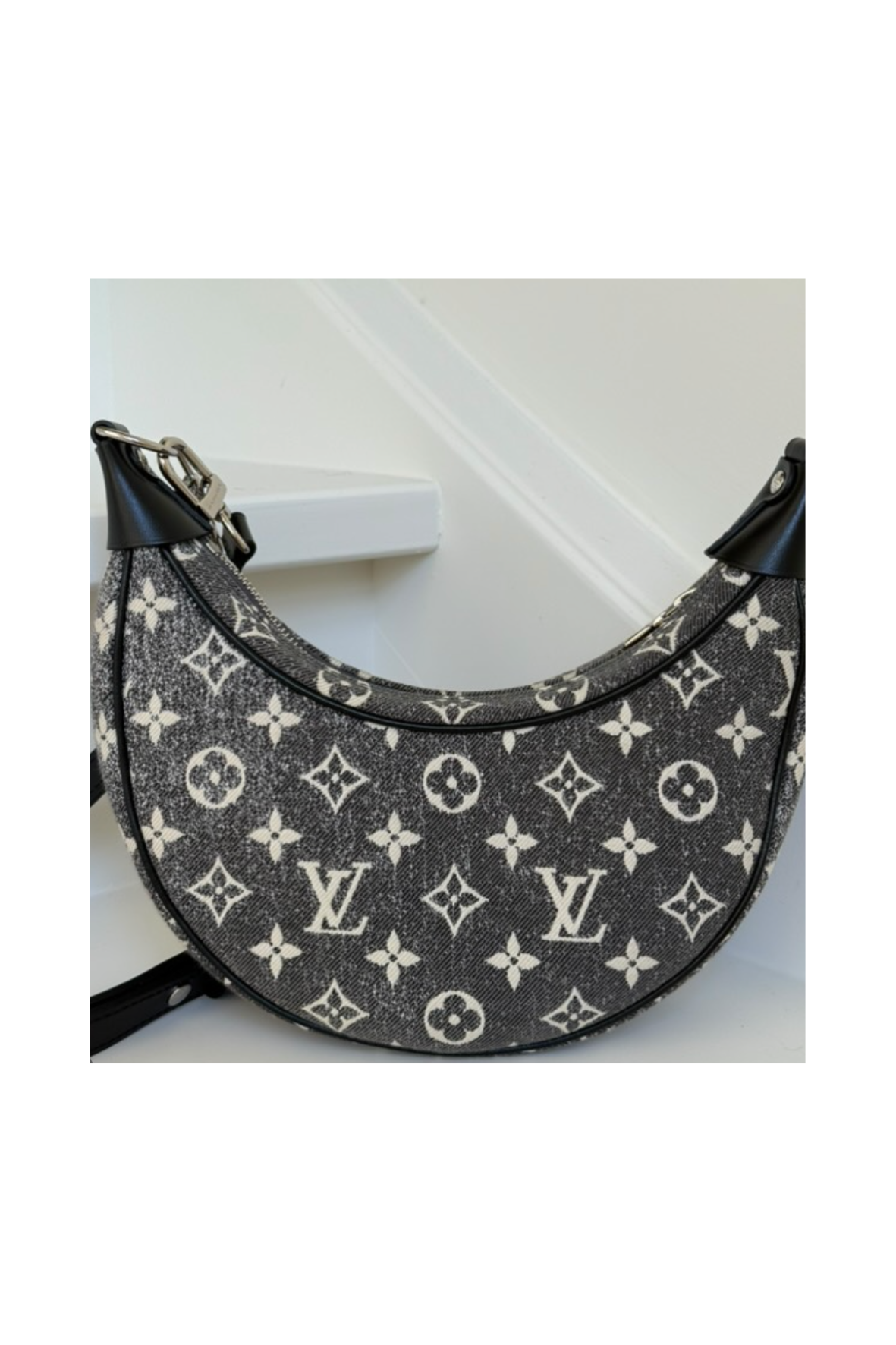 Louis Vuitton Monogram Jacquard Denim Loop Black