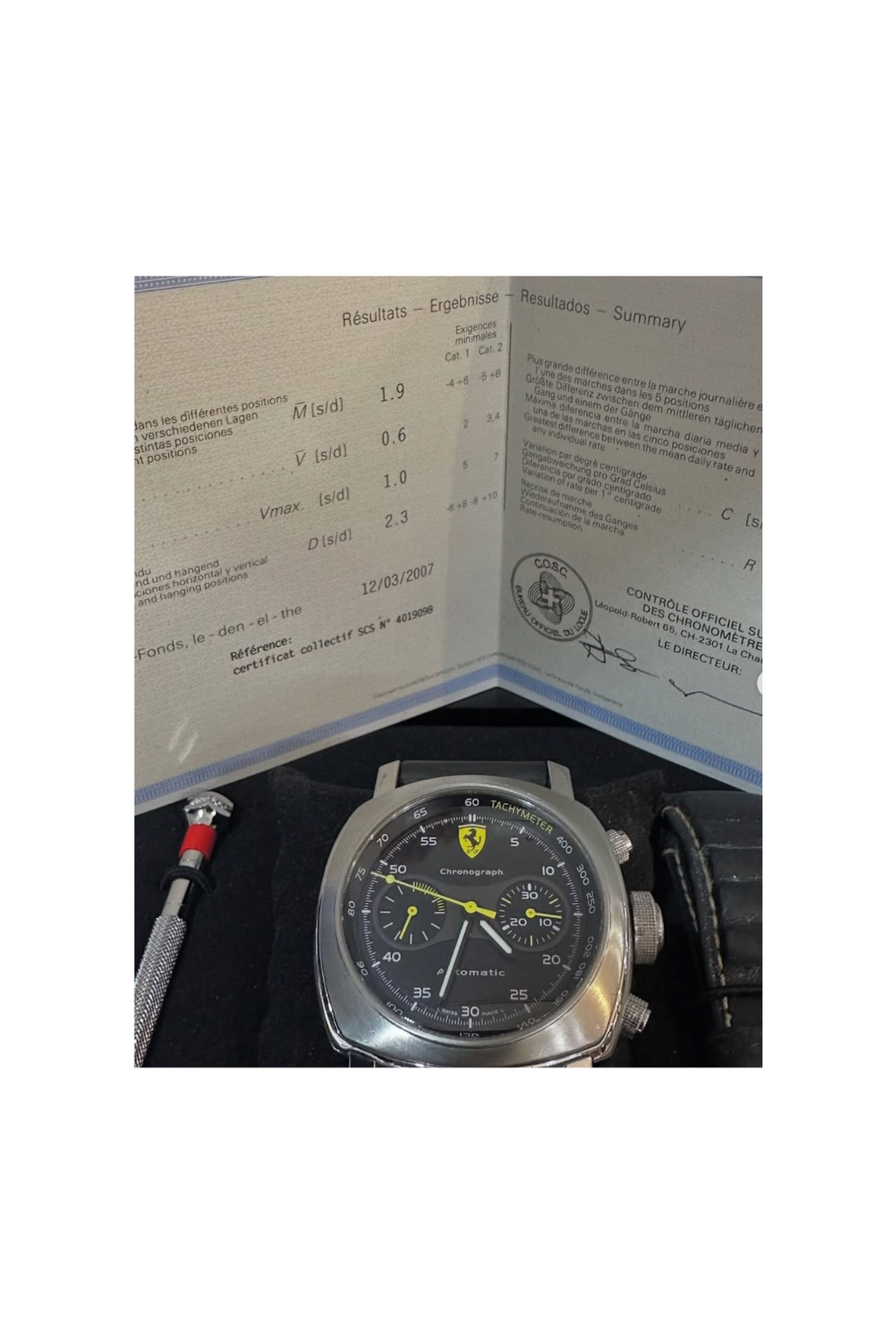 Panerai Ferrari Scuderia Chronograph - 2007