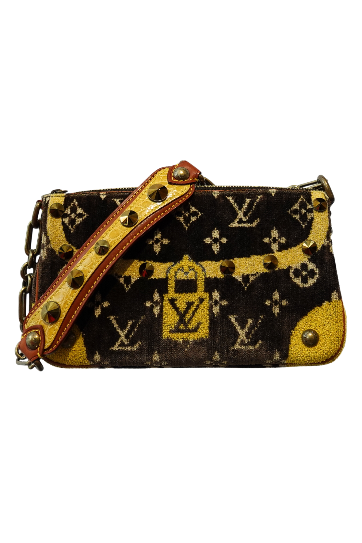 Louis Vuitton Monogram Velvet Trompe L'oeil Bag - Limited Edition