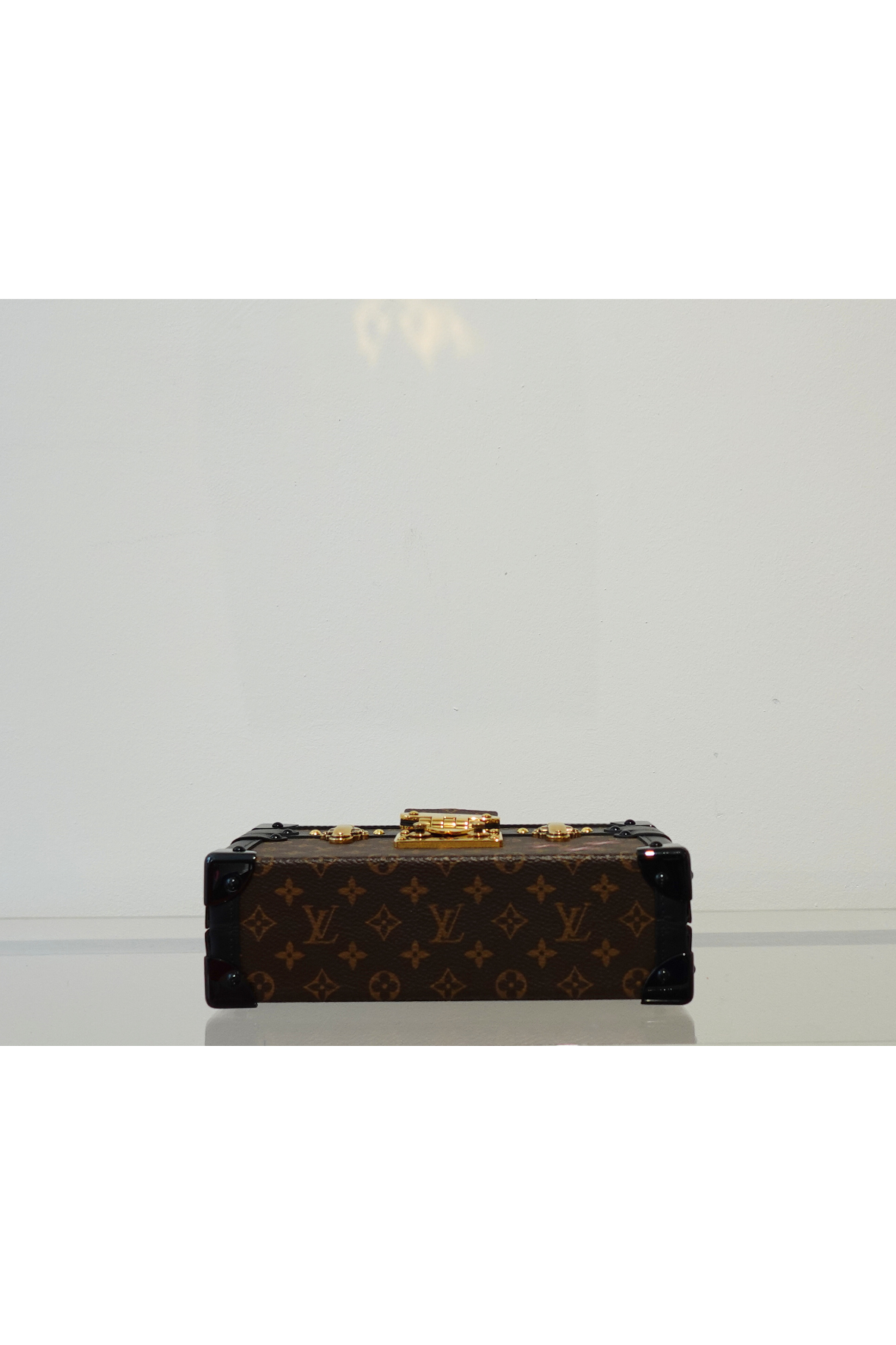 Louis Vuitton Monogram Canvas Petit Malle Clutch Bag
