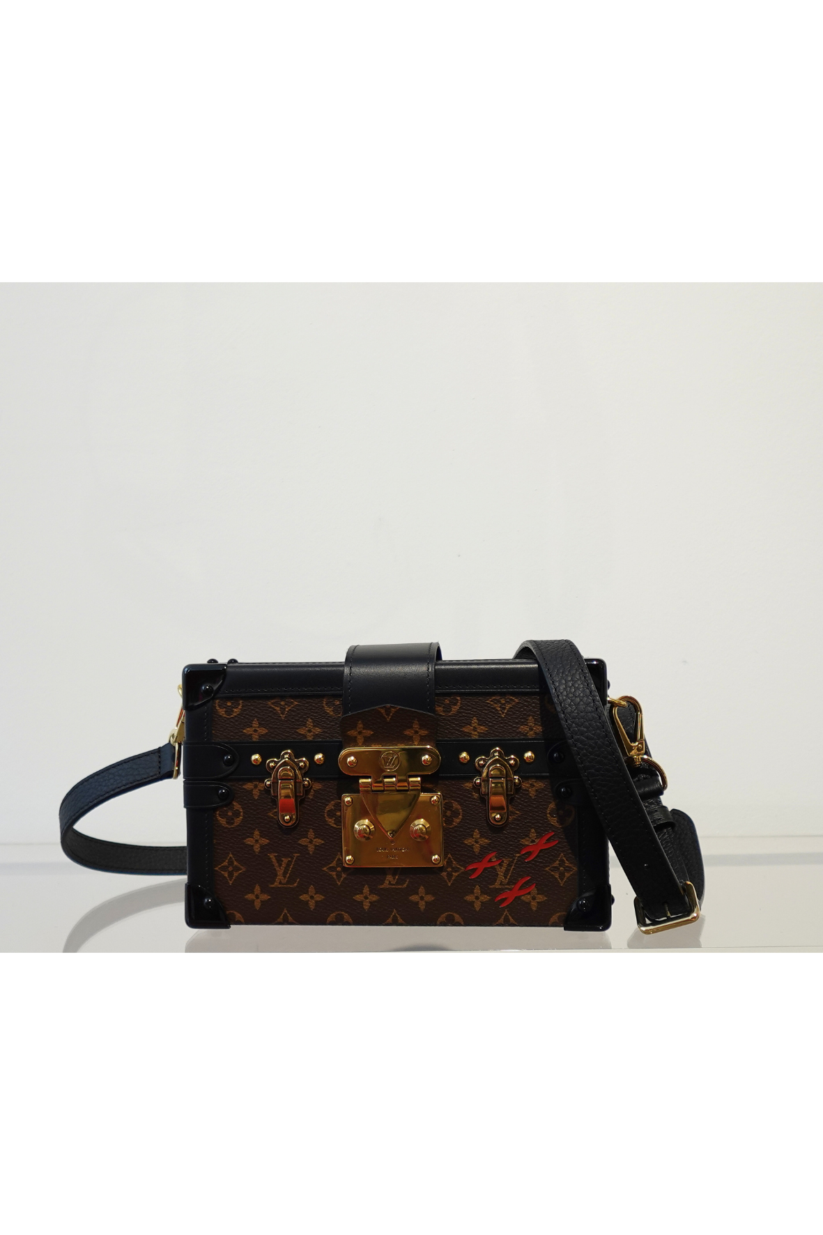 Louis Vuitton Monogram Canvas Petit Malle Clutch Bag