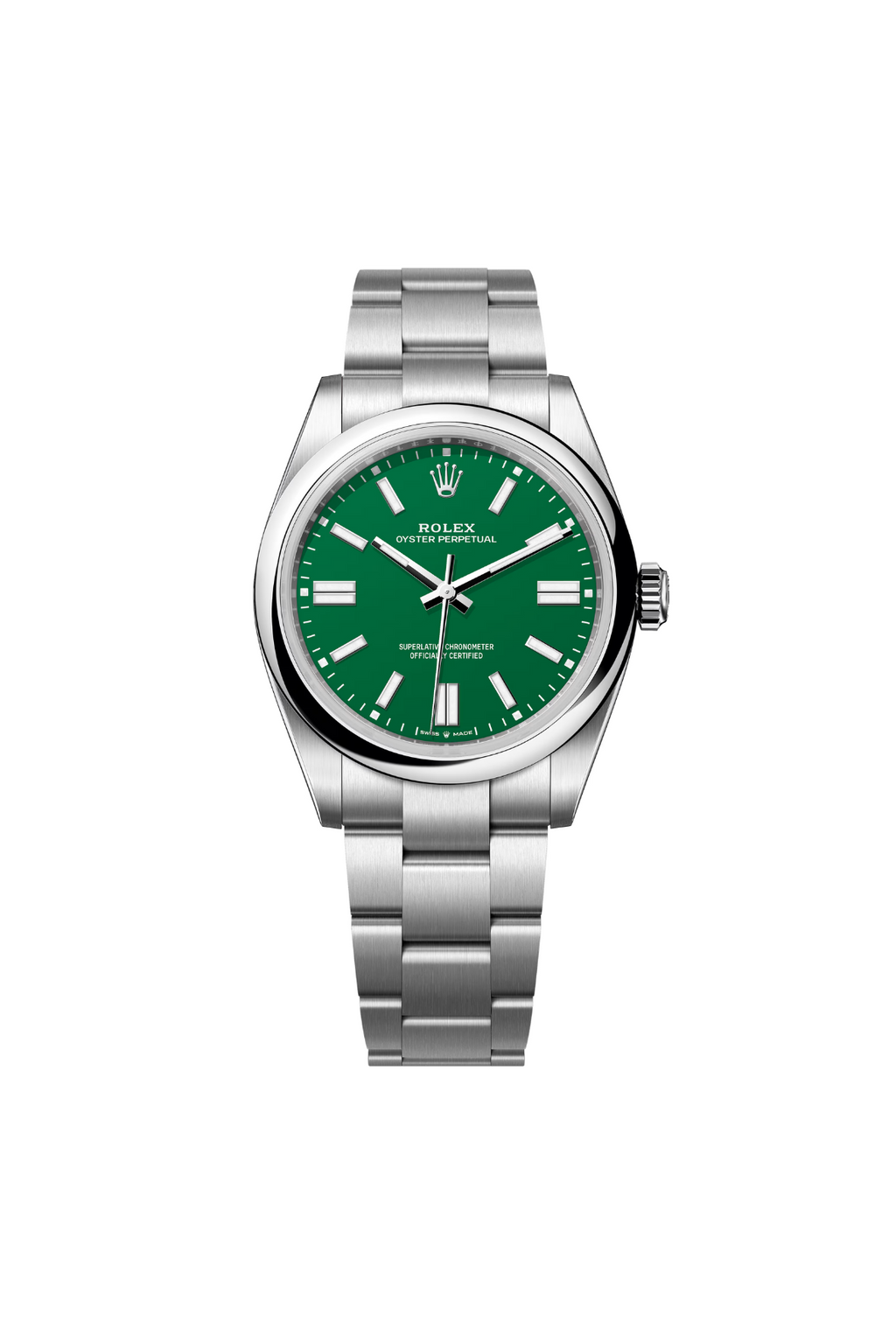 Rolex Oyster Perpetual Green - New Unworn 2025