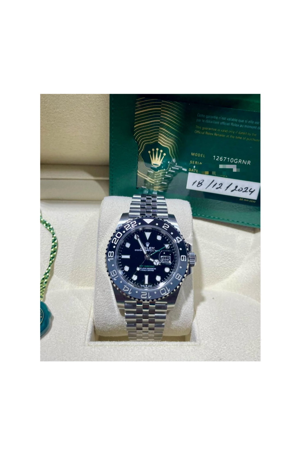 Rolex GMT-Master II “Bruce Wayne” - New Unworn 2024