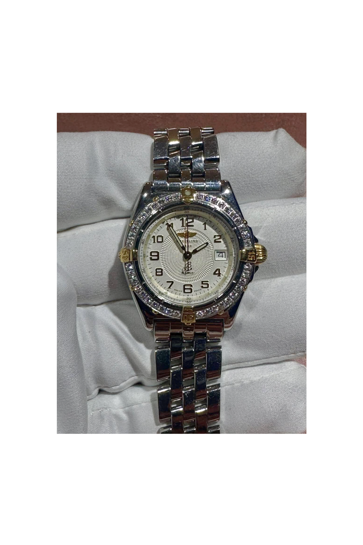Breitling Wings Lady Diamond Bezel - 80's