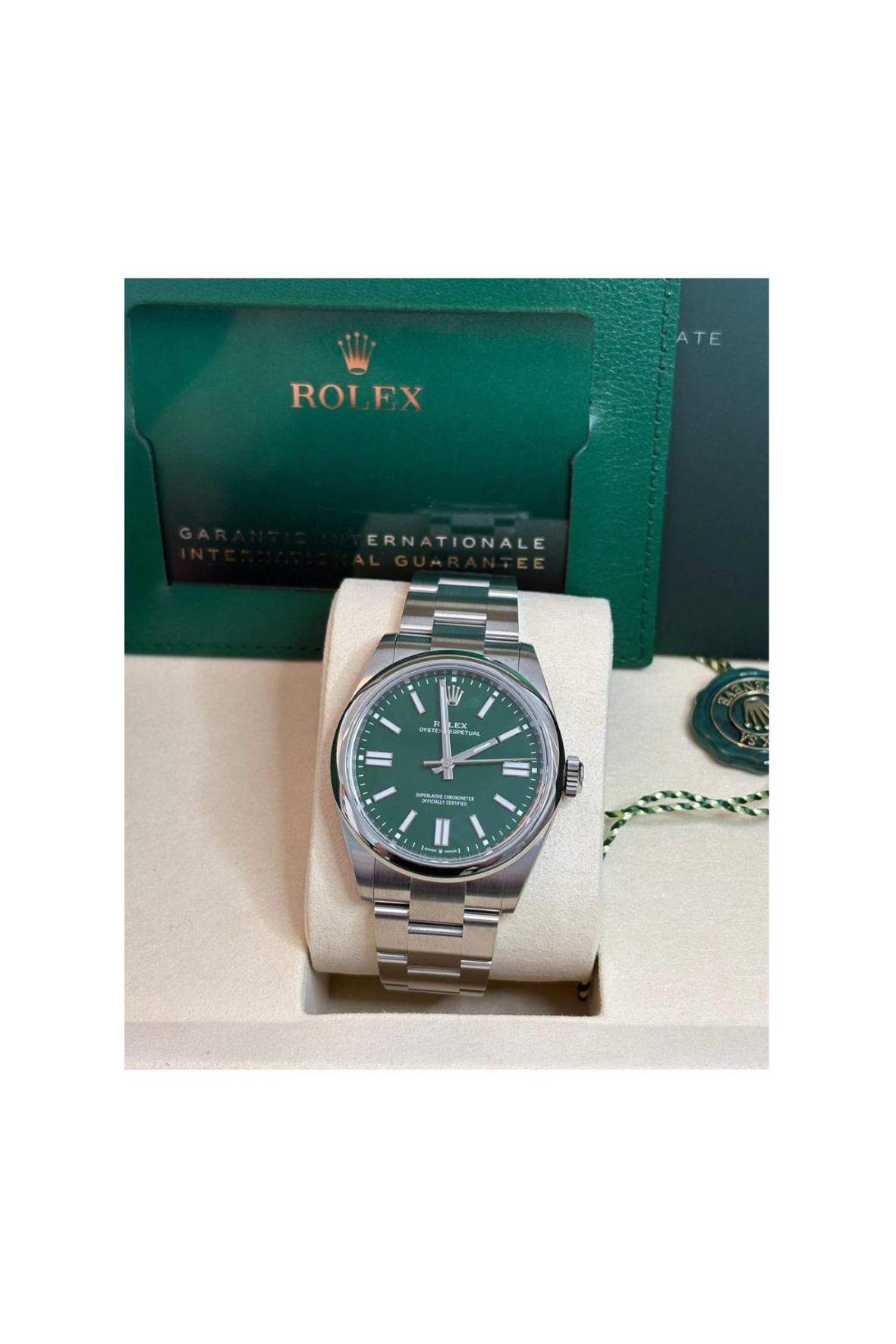 Rolex Oyster Perpetual Green - 2022