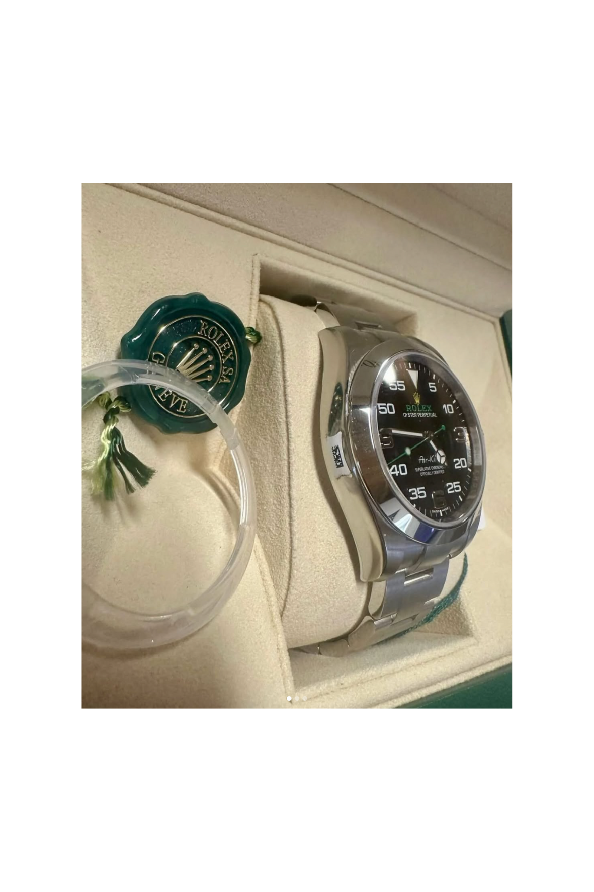 Rolex Air-King - NOS Unworn Full Stickers 2017
