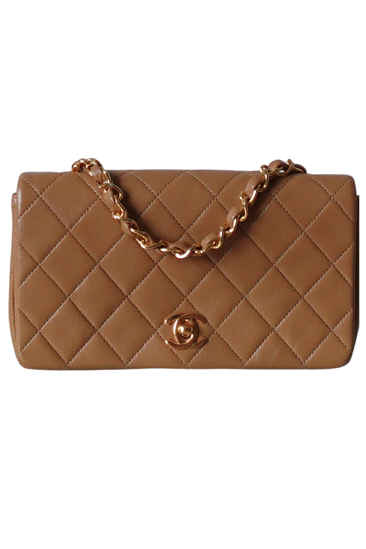 Chanel Flap Bag Camel - Vintage
