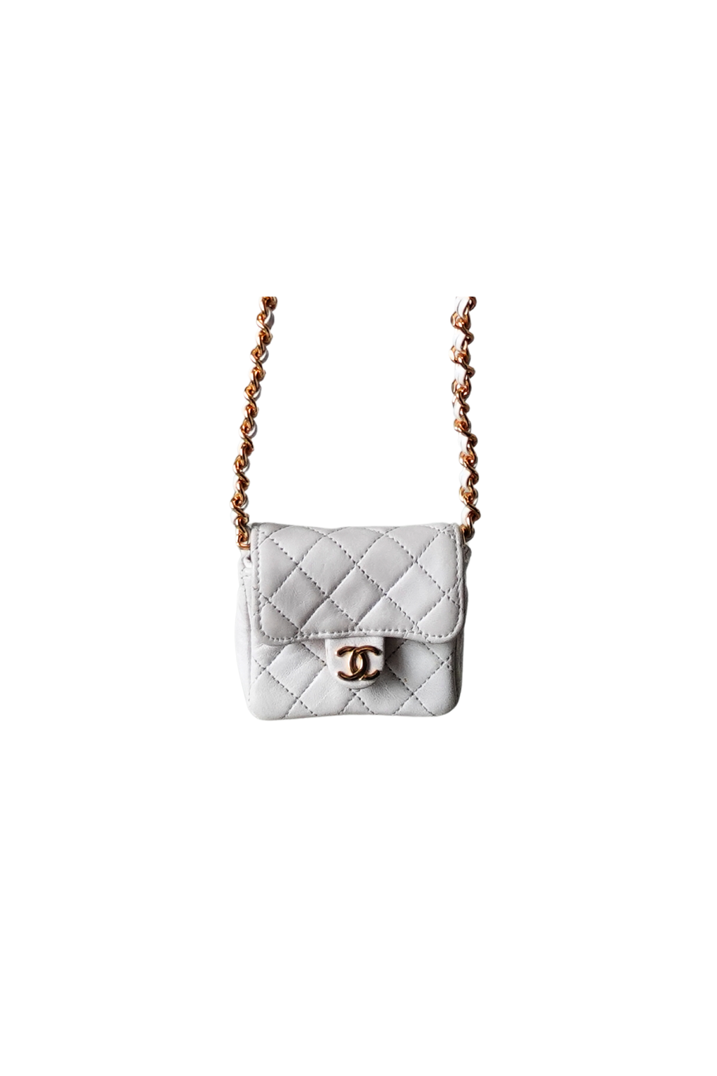 Chanel Micro Timeless White