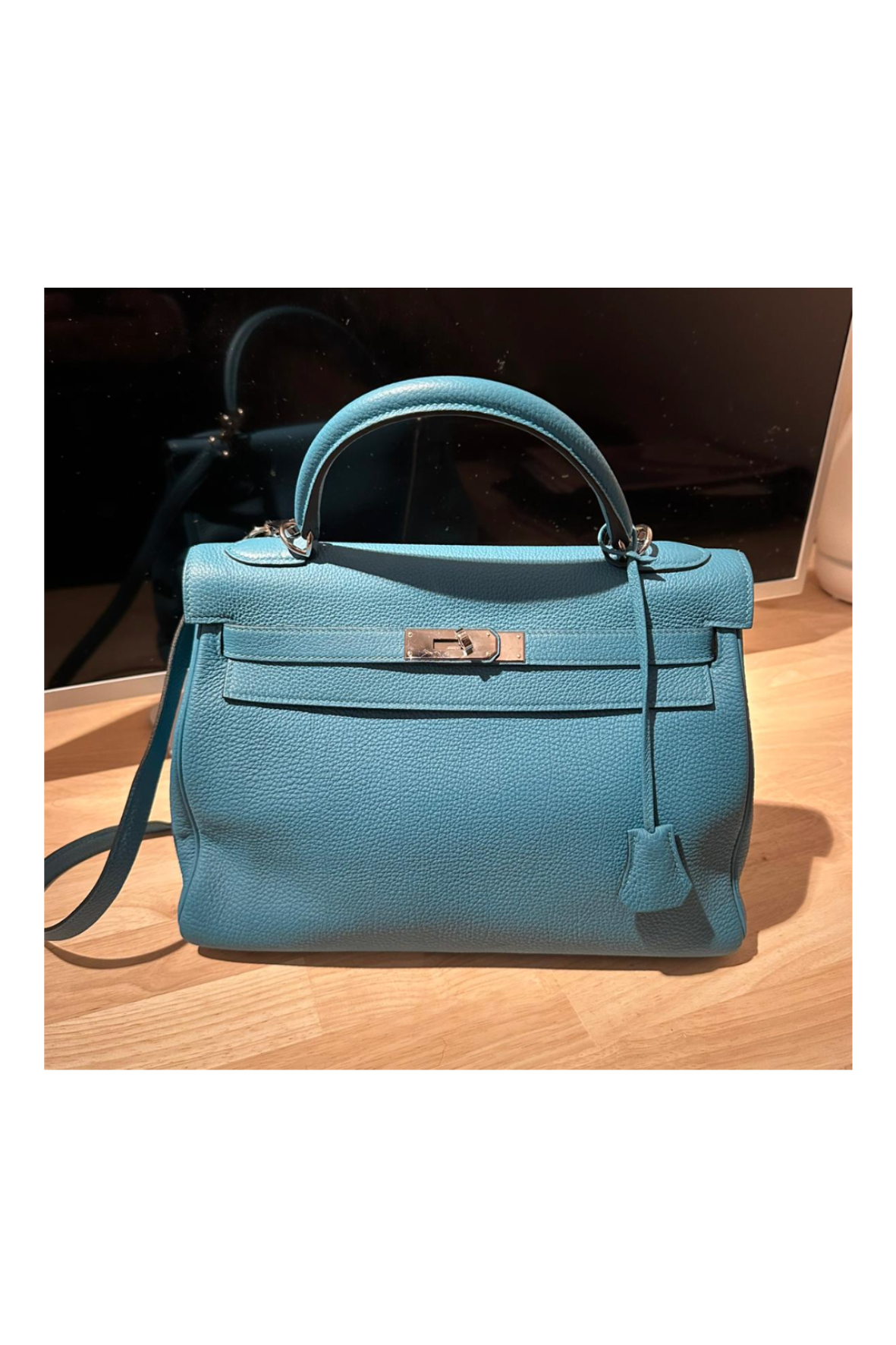 Hermès Kelly 32 Blue Jean - 2012