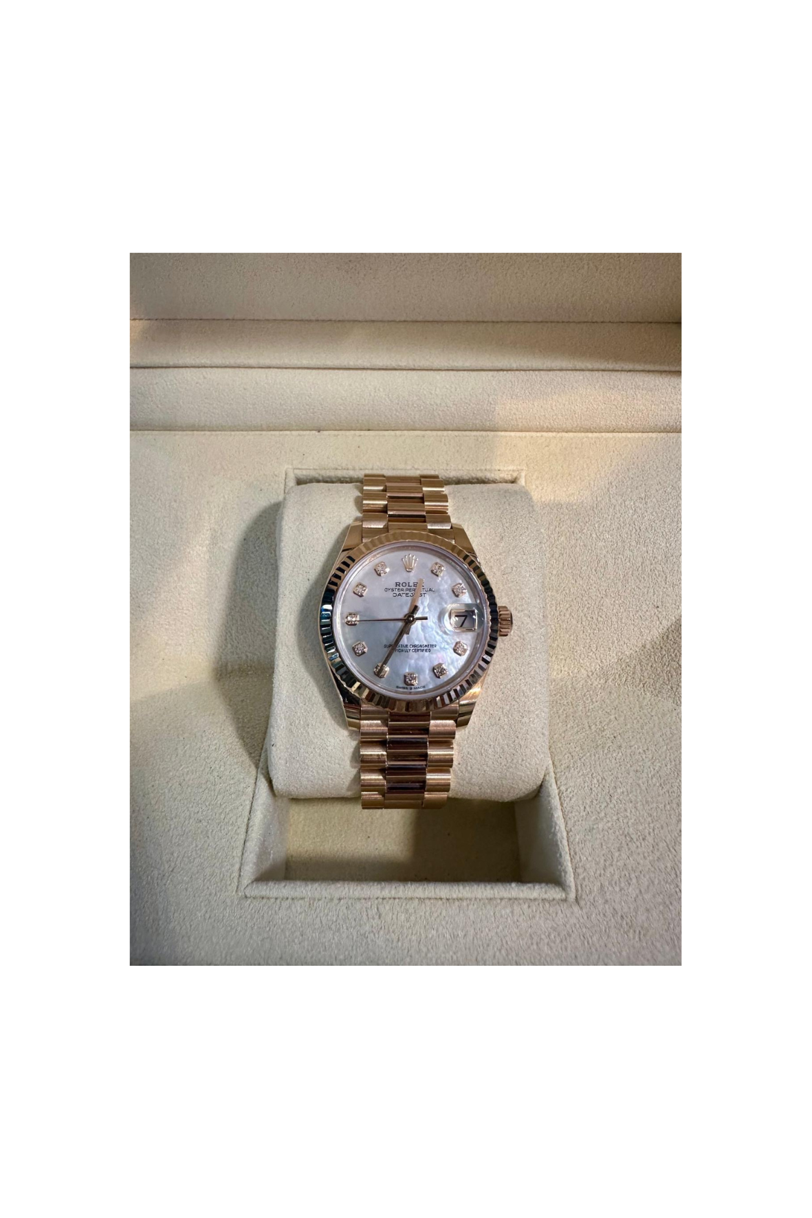 Rolex Datejust Everose MOP Diamond Dial - New Unworn 2025