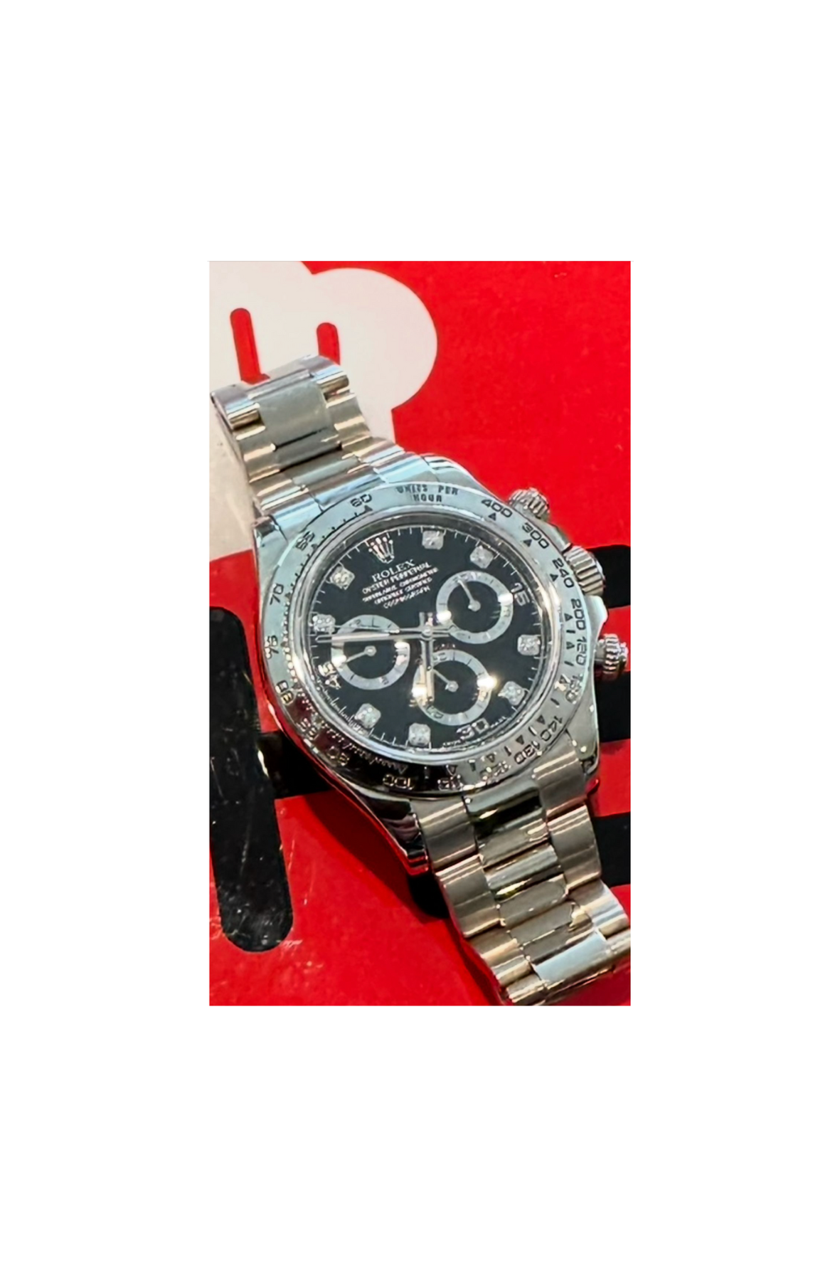 Rolex Daytona Diamond Dial White Gold - 2018