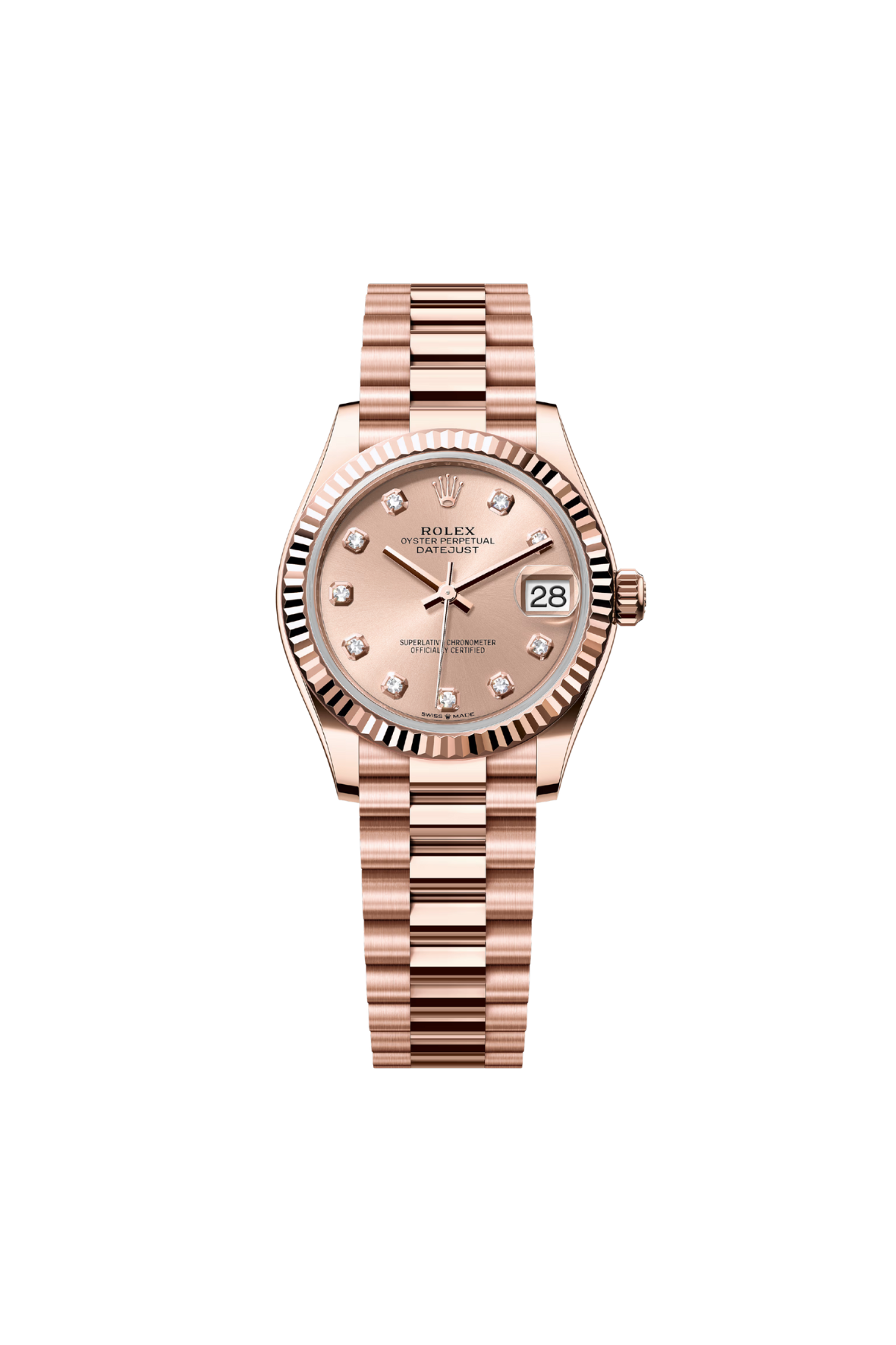 Rolex Datejust Everose Diamond Dial - 2022