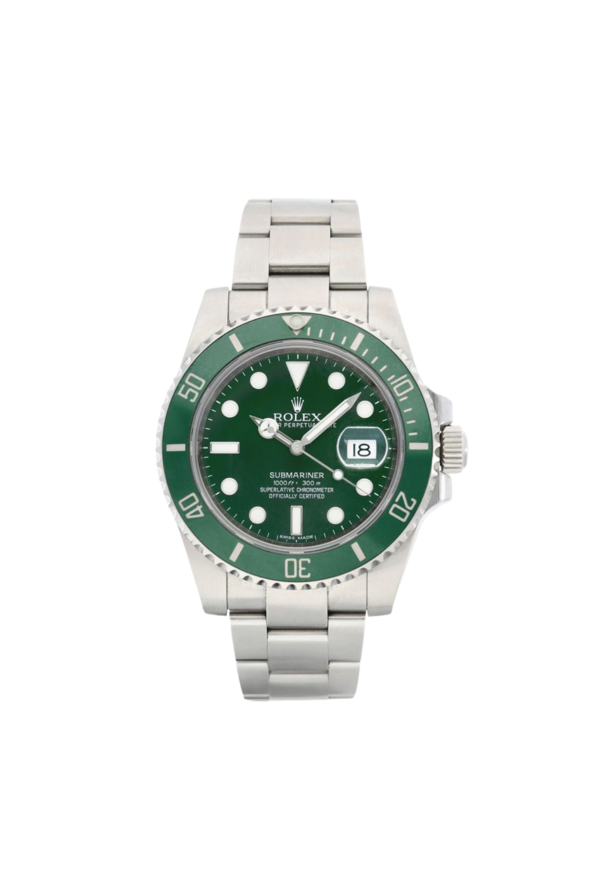 Rolex Submariner "Hulk" - New Unworn 2020